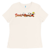 Bone Dennis the Menace funny cartoon movie Ladies Tee - artisFamous