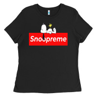 Black snoopreme Ladies Tee - artisFamous