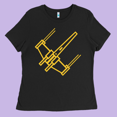 X Wing Starfighter Ladies Tee Designed By Artisfamous