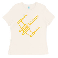 Bone x wing starfighter Ladies Tee - artisFamous