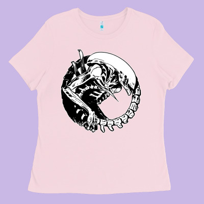 Xenomorph Ladies Tee Designed By Artisfamous