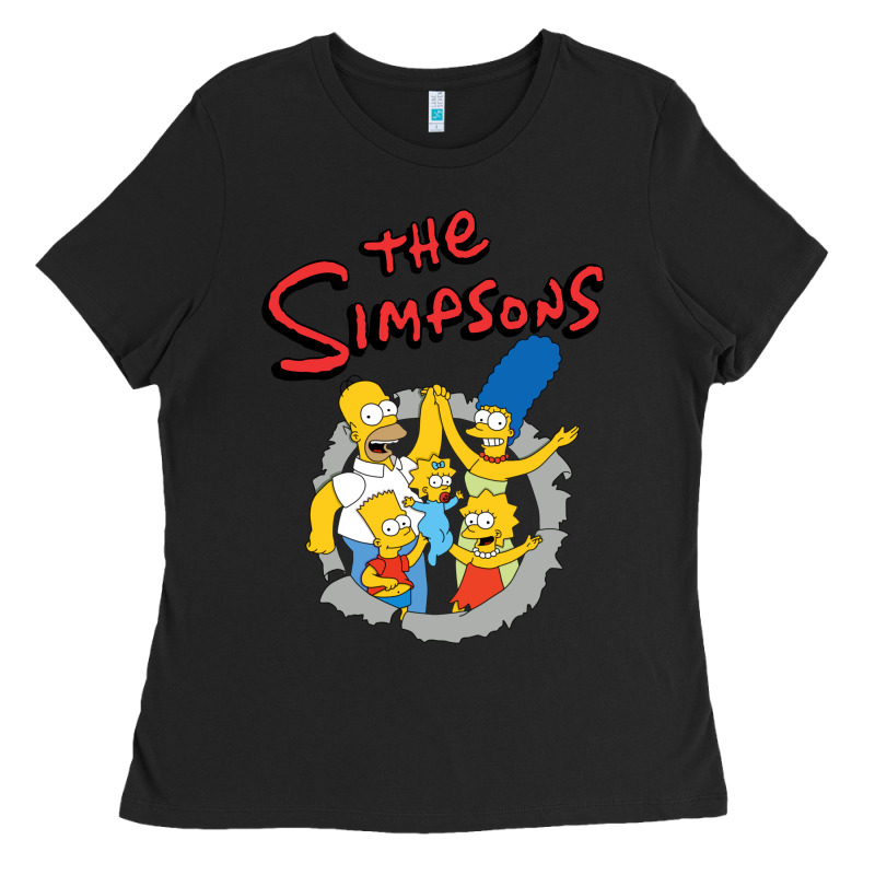 The Simpsons Funny Family Ladies Tee by artisFamous | Teevron