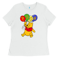 White hunny the pooh Ladies Tee - artisFamous