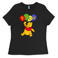 Black hunny the pooh Ladies Tee - artisFamous
