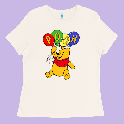 Hunny The Pooh Ladies Tee Designed By Artisfamous