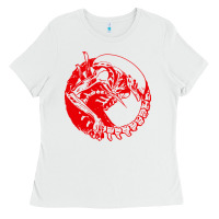 White xenomorph Ladies Tee - artisFamous