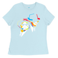 Baby Blue blues brothers Ladies Tee - artisFamous