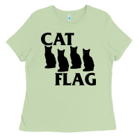 Matcha cat flag Ladies Tee - artisFamous