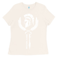 Bone sparta krieger fitness   molon labe Ladies Tee - artisFamous