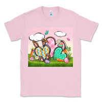 Bubblegum Pink easter Classic Tee - CowGirlArtShop