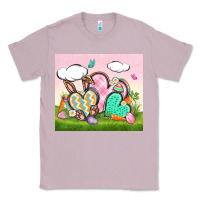 Lilac easter Classic Tee - CowGirlArtShop