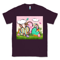 Plum easter Classic Tee - CowGirlArtShop
