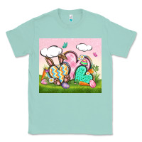 Seafoam easter Classic Tee - CowGirlArtShop