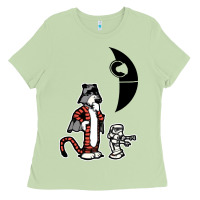 Matcha hobbes and calvin Ladies Tee - artisFamous