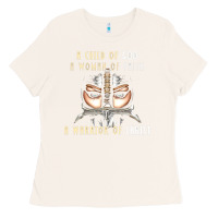 Bone child of god woman of faith warrior of christ Ladies Tee - artisFamous