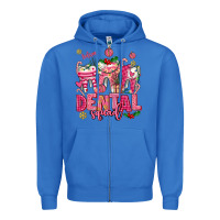 True Royal pink christmas teeth dental squad Zipper Hoodie - AdoDesignShop