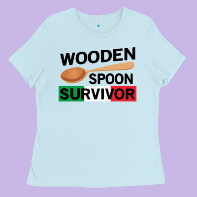 Funny Wooden Spoon Survivor Ladies Tee Designed By Artisfamous