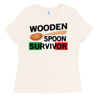 Bone funny wooden spoon survivor Ladies Tee - artisFamous