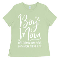 Matcha boy mom less drama than girls but harder to Ladies Tee - artisFamous