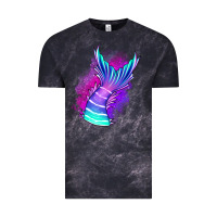 Cloud Black mermaid Vintage Tee - Jasminsmagicworld