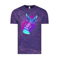 Cloud Purple mermaid Vintage Tee - Jasminsmagicworld