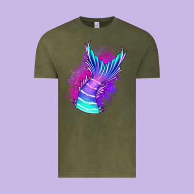 Mermaid Vintage Tee Designed By Jasminsmagicworld