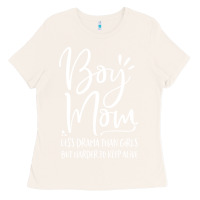 Bone boy mom less drama than girls but harder to Ladies Tee - artisFamous
