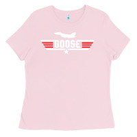 Bubblegum Pink goose Ladies Tee - artisFamous