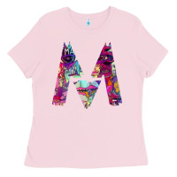 Bubblegum Pink maroon five Ladies Tee - artisFamous