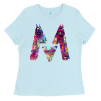 Baby Blue maroon five Ladies Tee - artisFamous