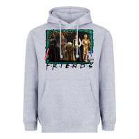 Heather Grey friends movie characters Heavyweight Hoodie - AdoDesignShop