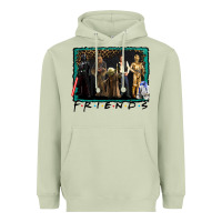 Matcha friends movie characters Heavyweight Hoodie - AdoDesignShop