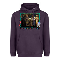 Plum friends movie characters Heavyweight Hoodie - AdoDesignShop