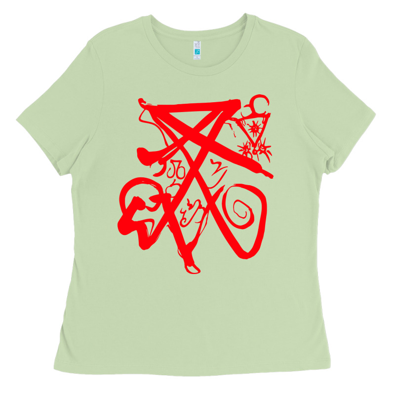 Lucifer Calligraphy 2 Ladies Tee by artisFamous | Teevron