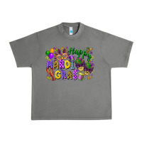 Tornado Happy Mardi Gras Urban Heavy Tee - FaDigitalArtStudio