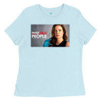 Baby Blue mary kills people Ladies Tee - artisFamous