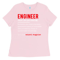 Bubblegum Pink engineer definition Ladies Tee - artisFamous