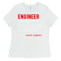 White engineer definition Ladies Tee - artisFamous