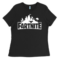Black fartnite Ladies Tee - artisFamous
