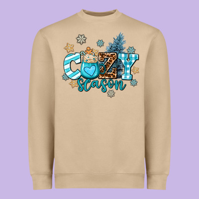 Cozy Season Heavyweight Sweatshirt Designed By Adodesignshop