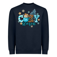 Navy cozy season Heavyweight Sweatshirt - AdoDesignShop