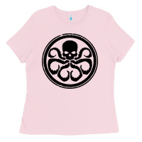 Bubblegum Pink hydra Ladies Tee - artisFamous