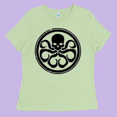 Hydra Ladies Tee Designed By Artisfamous