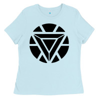Baby Blue arc reactor   new element Ladies Tee - artisFamous