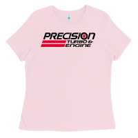 Bubblegum Pink precision turbo engine classic Ladies Tee - artisFamous