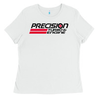 White precision turbo engine classic Ladies Tee - artisFamous