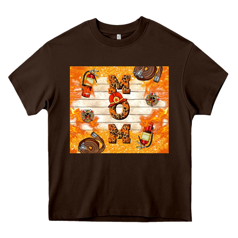Fireman Mom Mother's Day Heavy Core Tee by TumblerDesignByShophia | Teevron