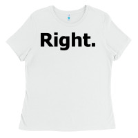 White right Ladies Tee - artisFamous