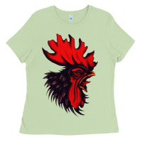Matcha rooster Ladies Tee - artisFamous