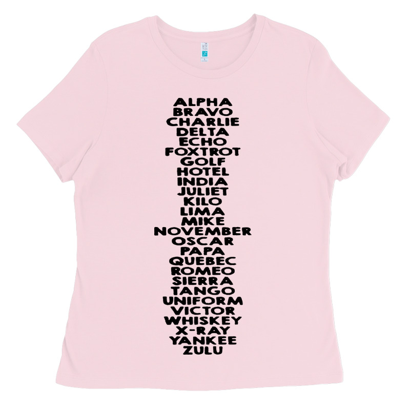 Phonetic Alphabet Ladies Tee by artisFamous | Teevron